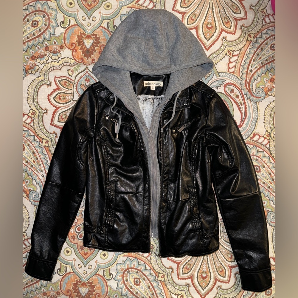 Urbanology Faux Leather Jacket in Medium